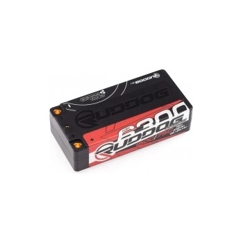 RUDDOG Racing Hi-Volt 6300mAh 150C/75C 7.6V Short Stick Pack EFRA
