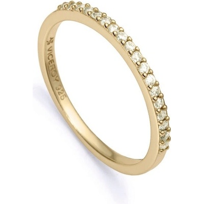 Viceroy pozlacený prsten se zirkony Clasica 9118A012