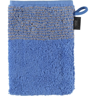 Cawö Ръкавица за къпане Two-Tone 16 x 22 см синя (590 16/22 17)