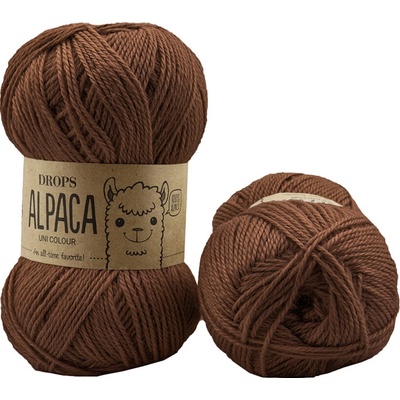 Drops Alpaca UNI 9041 měděná hnědá