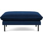 Cosmopolitan Design Табуретка за крака от синьо кадифе Vienna - Cosmopolitan Design (COS_POUF_51_F1_VIENNA3)