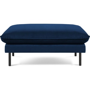 Cosmopolitan Design Табуретка за крака от синьо кадифе Vienna - Cosmopolitan Design (COS_POUF_51_F1_VIENNA3)