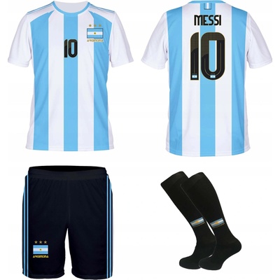 Trops Sport fotbalový komplet Argentina Messi + stulpny – Zboží Dáma