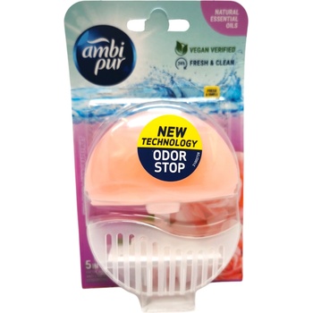 Ambi Pur ароматизатор за тоалетна чиния 55мл, Wild rose & Grapefruit