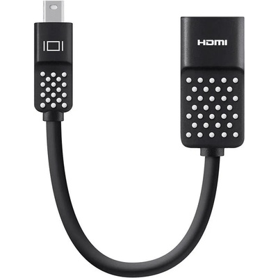 Кабел Belkin Mini DisplayPort to HDMI Adapter, 4k, Черен (F2CD079bt)