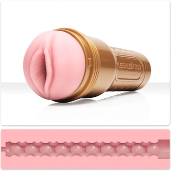 Fleshlight GO Stamina Training Unit Lady - компактно вагинално удоволствие (розово)
