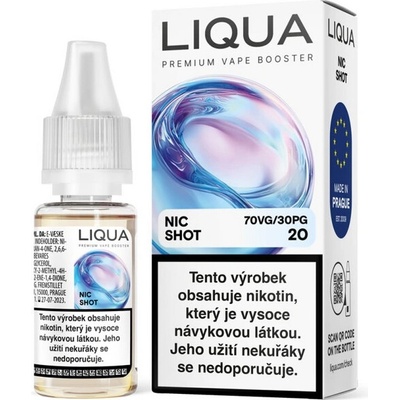 Liqua Salt Shot Booster PG30/VG70 10 ml 20 mg