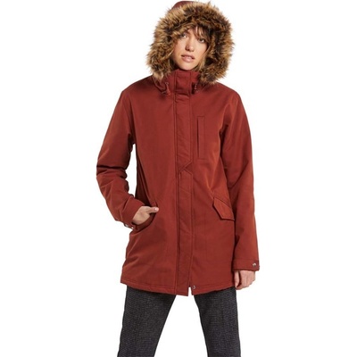 Volcom Less Is More 5K Parka Brick
