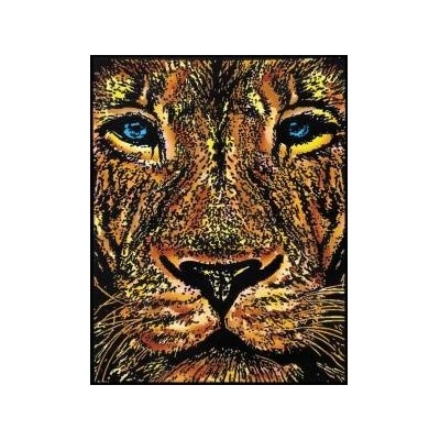 Colorvelvet - Włochy Welw coloring page. 47x35 Portrait of the Lioness