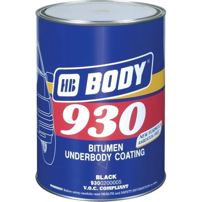 HB Body BODY 930 Tixotropní ochranu podvozků 5kg černý