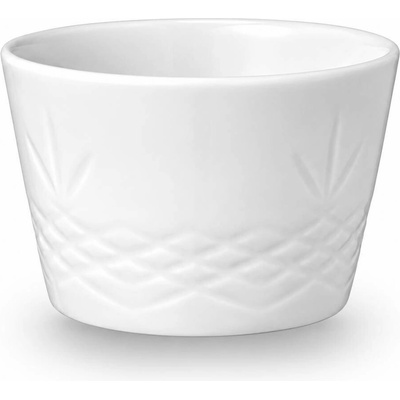 Moritz Zdekauer bílá porcelánová mistička s reliéfem 9 cm