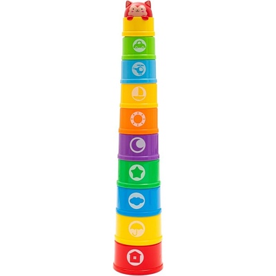 BABY MIX Vzdelávacie Poháriky S Melódiou