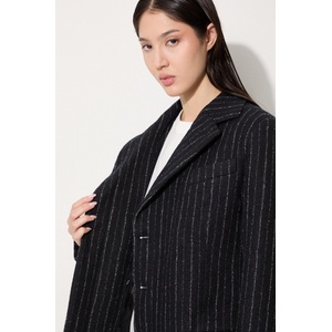 KENZO Вълнено палто Tennis Stripes Pea Coat (FE62MA2209GM.99)