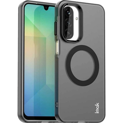 Samsung IMAK Защитен калъф (PC +TPU) с MagSafe за Samsung Galaxy A17 5G / A17 4G | Комплект с Протектор | Черен и Бял