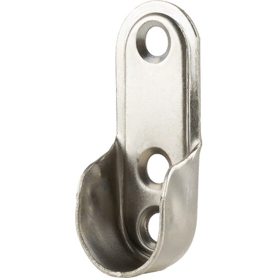 Strong Držák šatní tyče oválné zinek 15x30 mm chrom – Zbozi.Blesk.cz