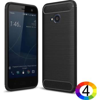 Image 1 of HTC U11 Life Удароустойчив Carbon Fiber Калъф и Протектор