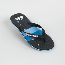 QUIKSILVER Pánske žabky Molokai Pointbreak čierne