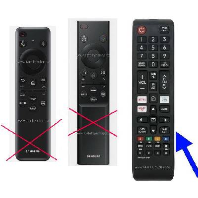 Samsung QE50Q80C náhradní dálkový ovladač tlačítkový