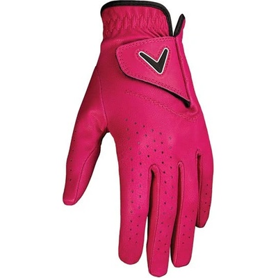 Callaway Opti Color Womens Golf Glove růžová Levá L 2019