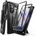 i-Blason SUPCASE Unicorn Beetle Pro Case with Screen Protector - удароустойчив хибриден кейс с вграден протектор за дисплея за Samsung Galaxy S24 Ultra (черен)