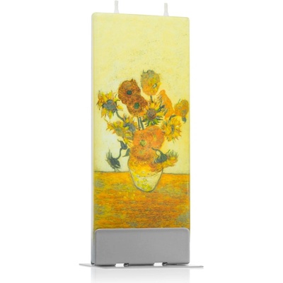 FLATYZ Fine Art Vincent Van Gogh Sunflowers свещ 6x15 см