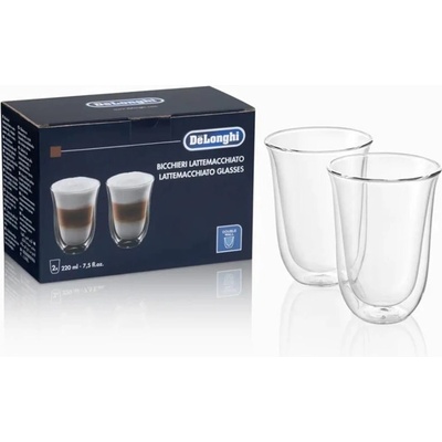 DeLonghi skleničky na latte macchiatto 330 ml