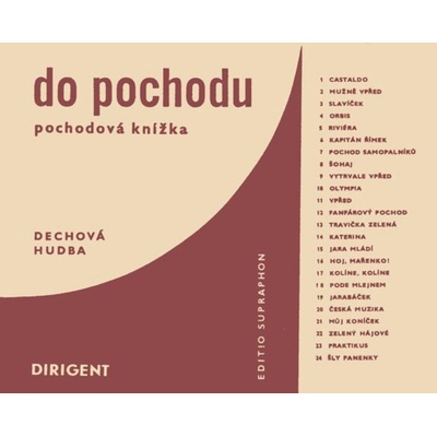 Do pochodu (pochodová knížka) – Zboží Dáma
