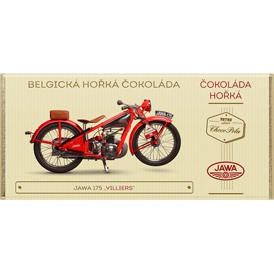 Choco Pola JAWA 175 Villiers hořká 100 g