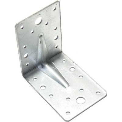 Uholník UR7 s prelisom predĺžený, 90x90x45x2mm, Zn 6107A-090