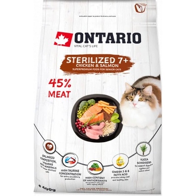 Ontario Cat Sterilised 7 400 g