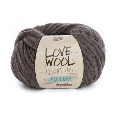 LOVE WOOL Katia Farby LOVE WOOL: 103 tmavá hnedá