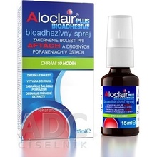 Aloclair PLUS BIOADHESIVE sprej pri aftách a drobných poraneniach úst 1 x 15 ml