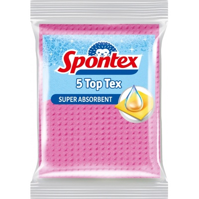 Spontex Top Tex viacúčelová hubová utierka 5 ks