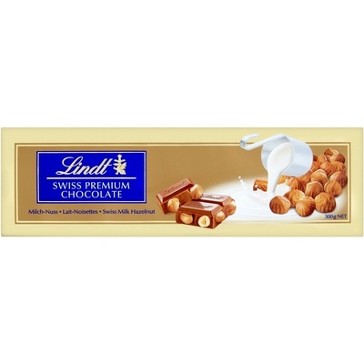 Lindt Gold Tablet Hazelnut 300 g