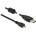 Delock USB 2.0 кабел с конектор тип А USB 2.0 с конектор Micro-B, 3, 0 м, черен
