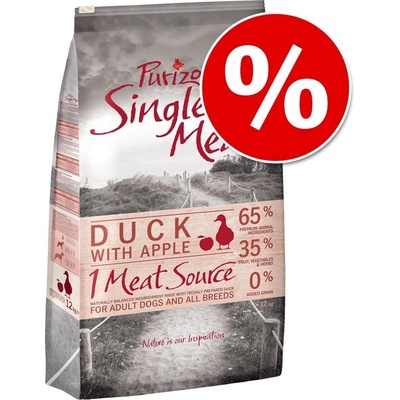 Purizon Single Meat Adult koňské maso s batáty bezobilné 12 kg