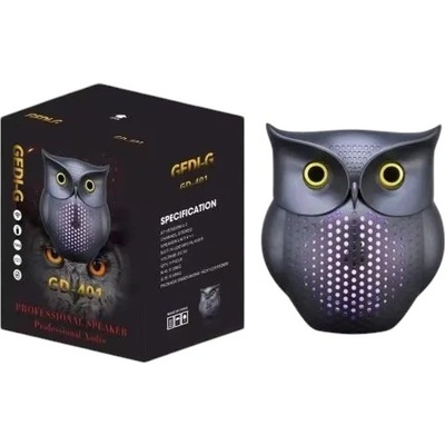 RB-nakuplevne Bluetooth reproduktor Gedi GD-692 sova