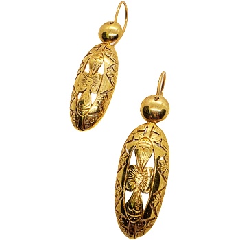 VipGold Златни обеци 6.96 гр (o033)