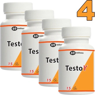 4 x TestoY за Силна Ерекция 4x15 капсули