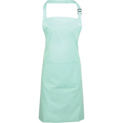 Premier Workwear Pracovní zástěra za krk s kapsou PR154 Aqua Pantone 344 72x86cm