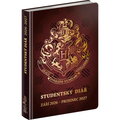 Notique Студентски дневник Harry Potter (септември 2026 - декември 2027), 9, 8 x 14, 5 см NOTIQUE | Mnogotsveten | Home | UNI