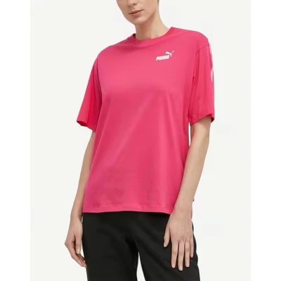 PUMA Essentials Tape Tee Pink