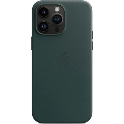 Apple Leather Case s MagSafe pro iPhone 14 Pro Max - piniově zelený MPPN3ZM/A