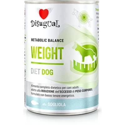 Disugual Karma - мокра храна за кучета, ветеринарна серия WEIGHT Sola (за възрастни кучета) 400г