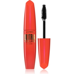 Avon Ultra Volume спирала за обем и извиване на мигли цвят Blackest Black 10ml