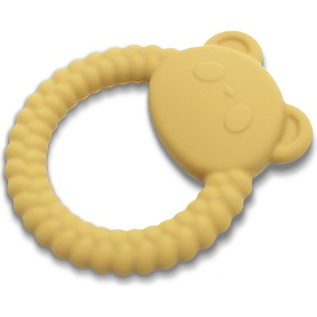 Lorelli Premium СИЛИКОНОВА ГРИЗАЛКА ПАНДА natural yellow (10210870001)