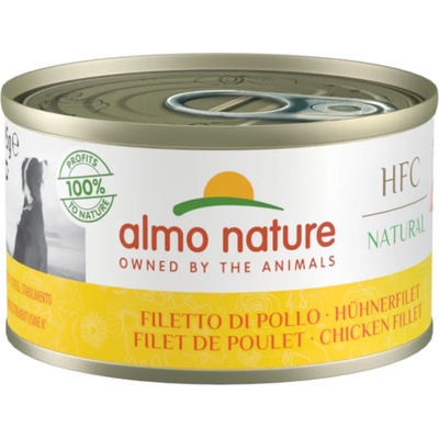 Almo Nature HFC 6x95г HFC Almo Nature консервирана храна за кучета - пилешко филе
