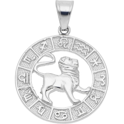 Steel Edge Přívěsek se znamením zvěrokruhu WJHP3093 Lev