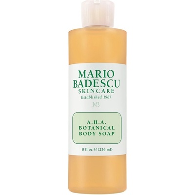 Mario Badescu A.H.A. Botanical Body Soap zjemňujúci sprchový gél s AHA 236 ml