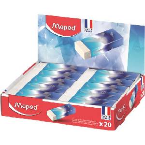 Maped Дисплей с ластик, MAPED Арктически леден свят на Technic" 116125 (116125)